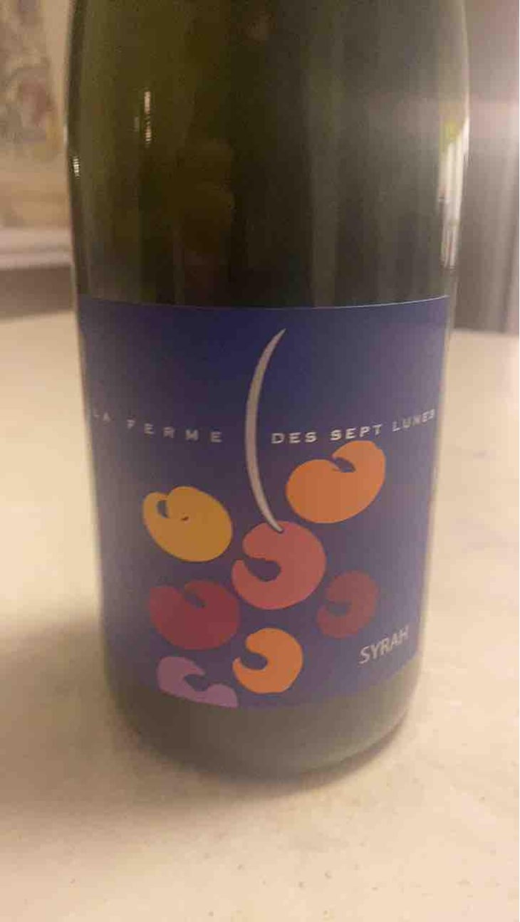 Syrah / Gamay - La Ferme des Sept Lunes - Jean Delobre & Jacques Maurice 