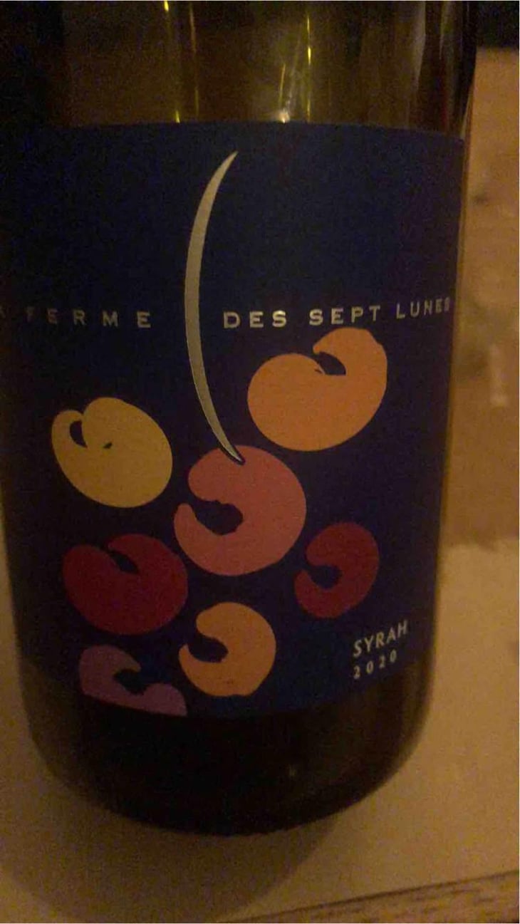 Syrah / Gamay - La Ferme des Sept Lunes - Jean Delobre & Jacques Maurice 