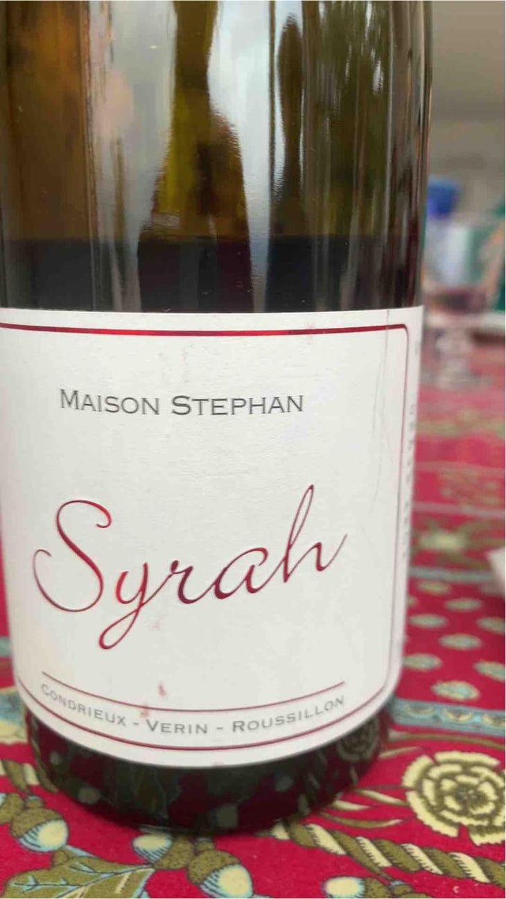 Syrah - Maison Stéphan - Romain, Jean-Michel et Dorian Stéphan 