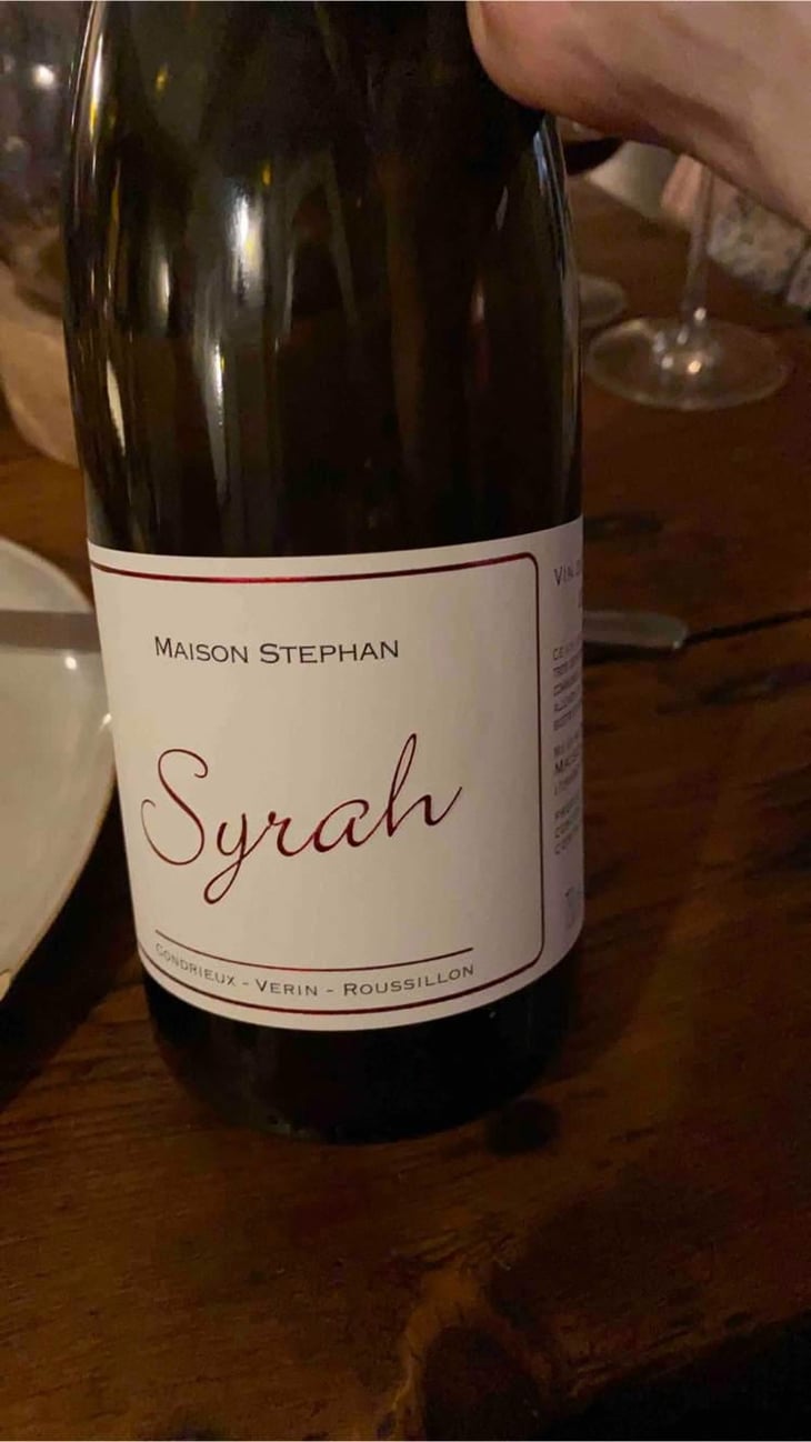 Syrah - Maison Stéphan - Romain, Jean-Michel et Dorian Stéphan 