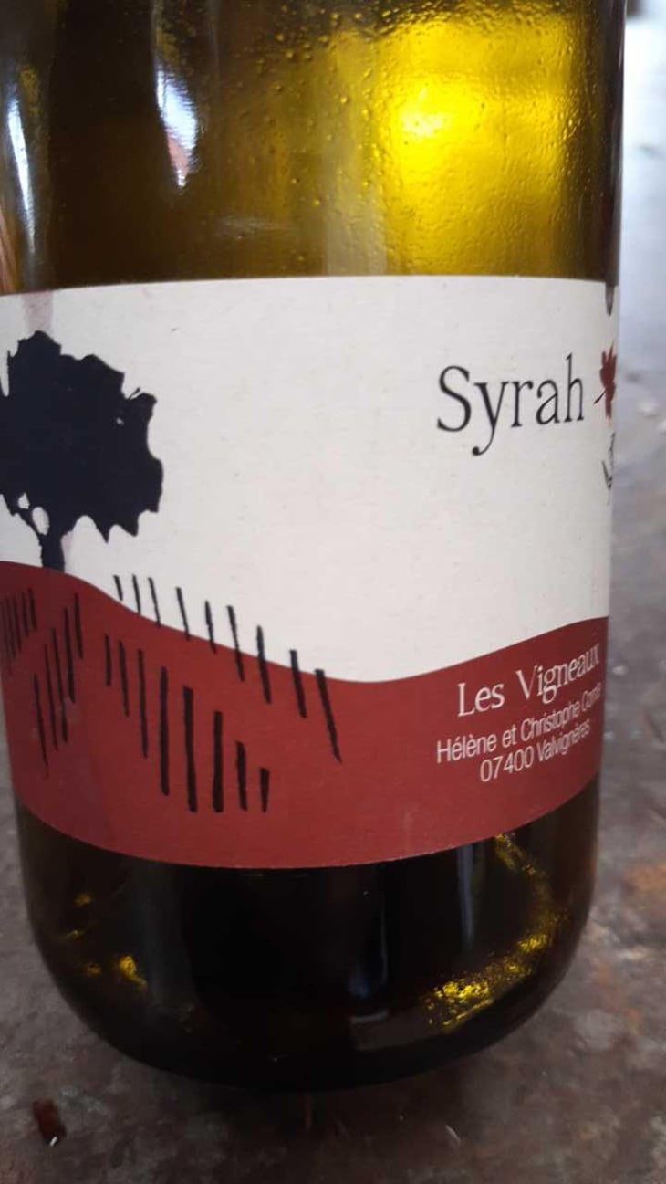 Syrah - Les Vigneaux - Hélène & Christophe Comte 