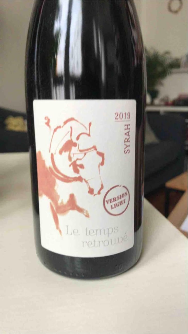 Syrah Version Light - Le Temps Retrouvé - Michaël Georget 