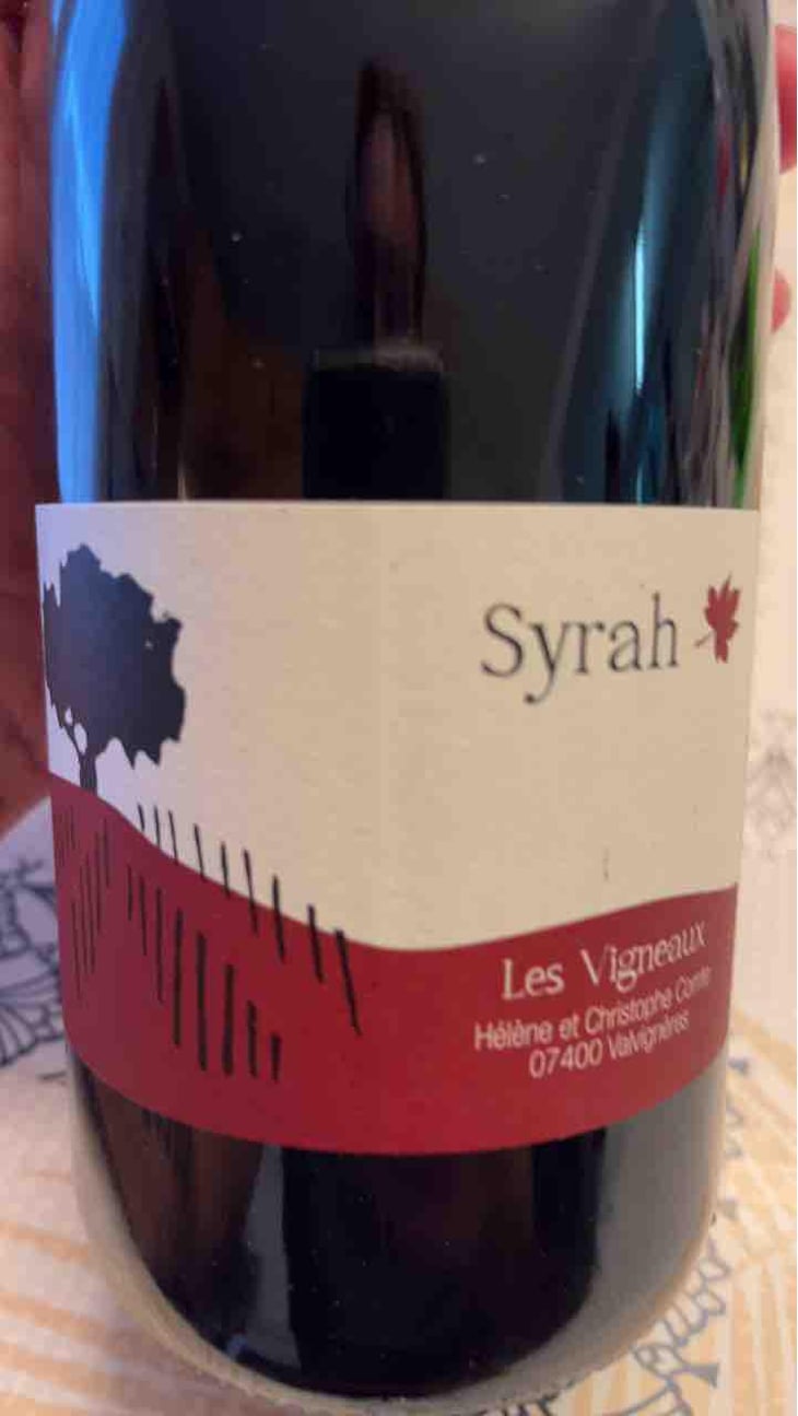 Syrah - Les Vigneaux - Hélène & Christophe Comte 
