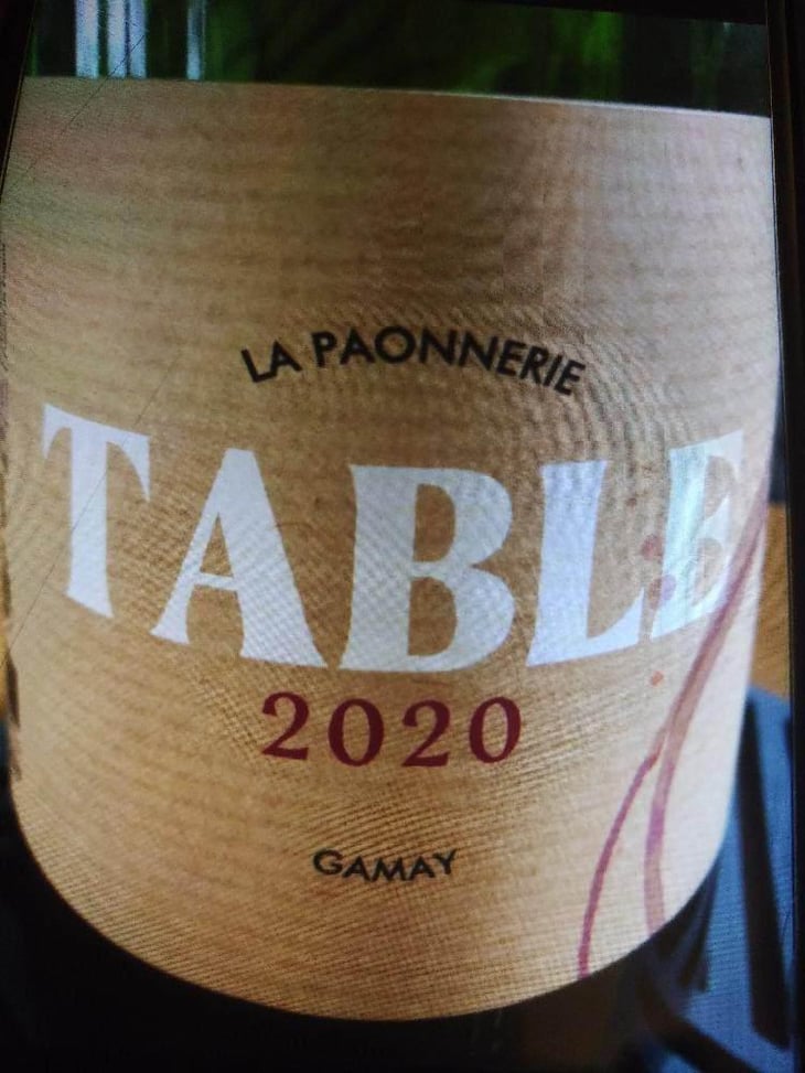 Table - La Paonnerie - Marie Carroget 