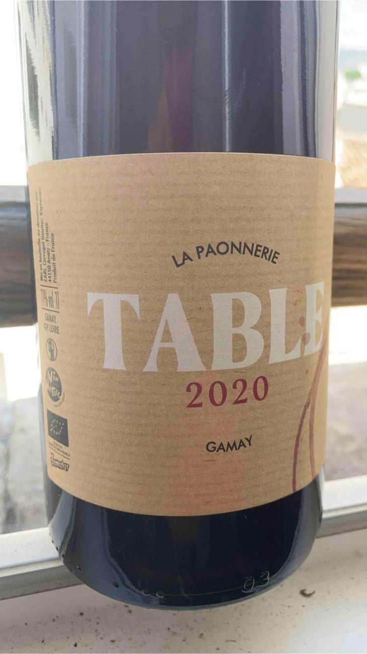 Table - La Paonnerie - Marie Carroget 