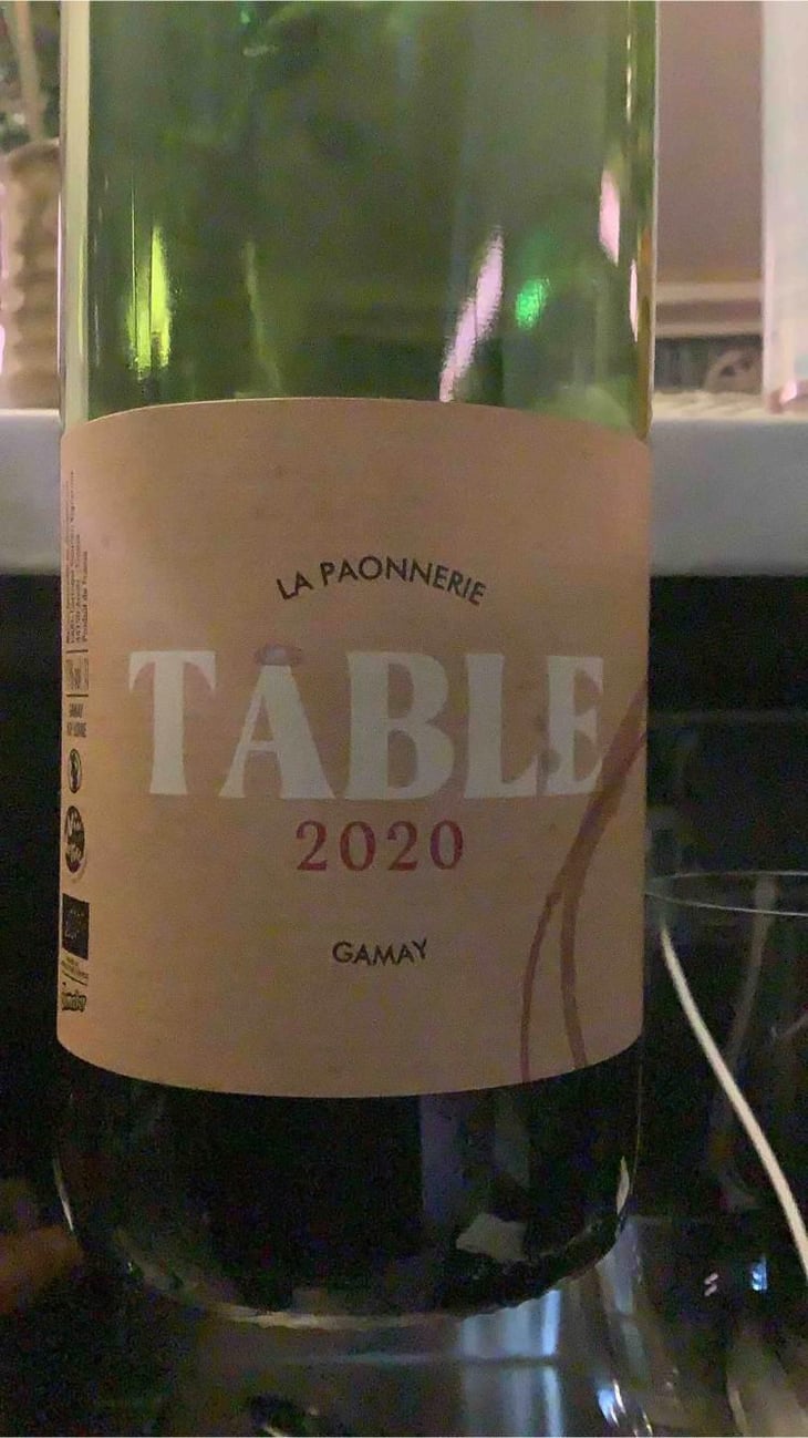 Table - La Paonnerie - Marie Carroget 