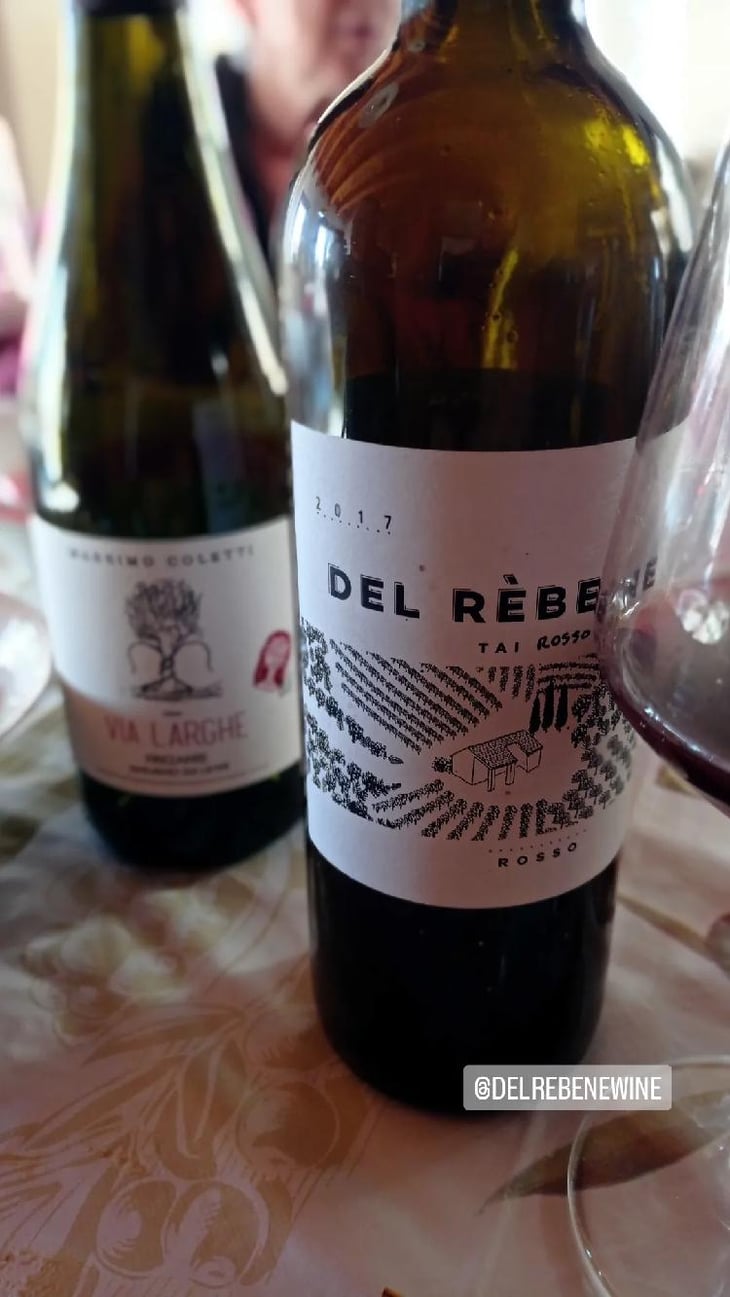 Tai rosso - Cantina Del Rèbene - Francesco Castegnaro -2018