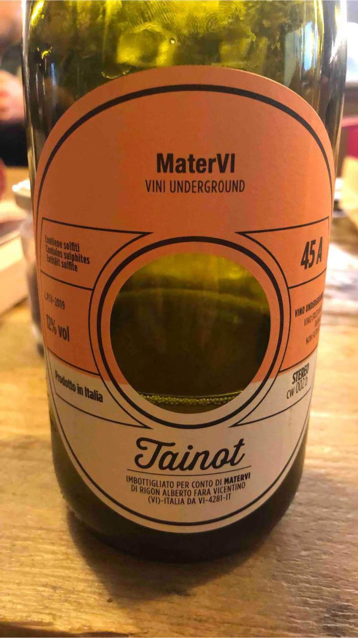 Tainot - MaterVi Vini Underground - Alberto Rigon 