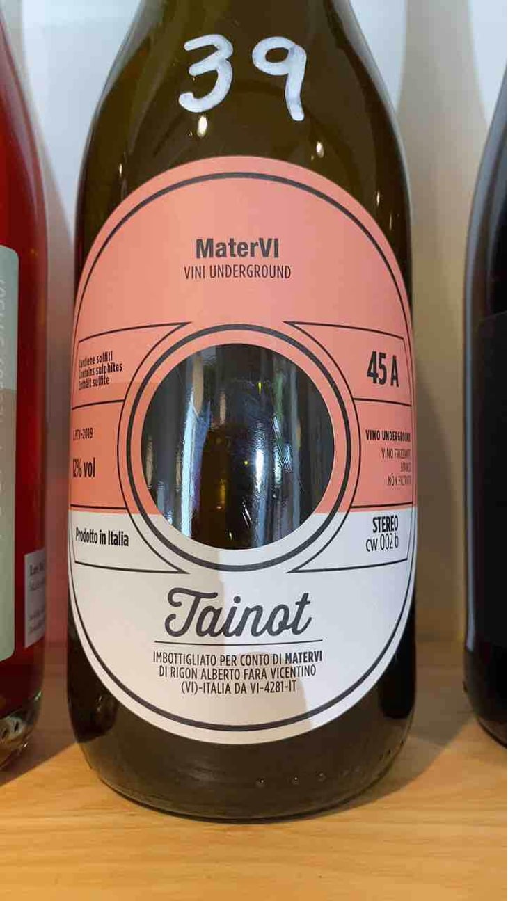 Tainot - MaterVi Vini Underground - Alberto Rigon 