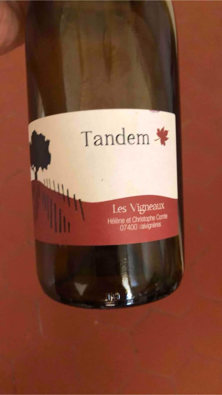 Tandem - Les Vigneaux - Hélène & Christophe Comte 