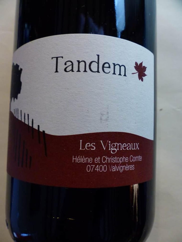 Tandem - Les Vigneaux - Hélène & Christophe Comte 