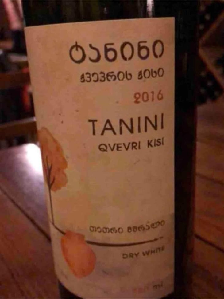 Tanini - Vasadze Marani / Kiketi, Georgia - Emzar Vasadze 