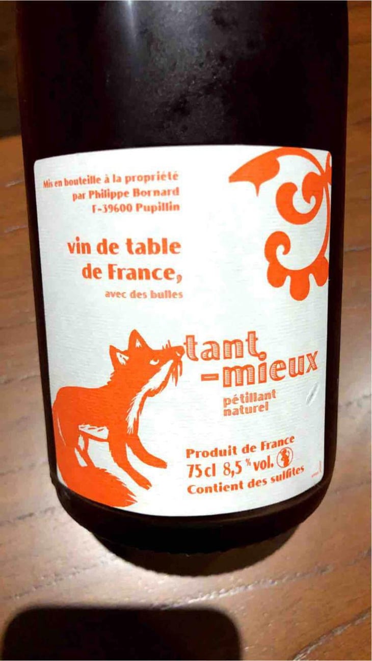 Tant Mieux - Domaine Bornard - Tony Bornard 