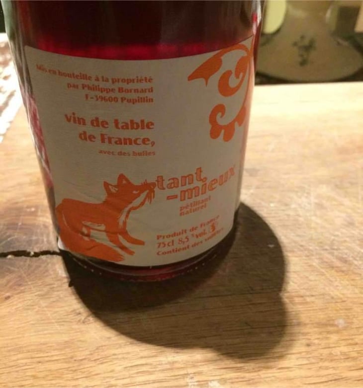 Tant Mieux - Domaine Bornard - Tony Bornard 