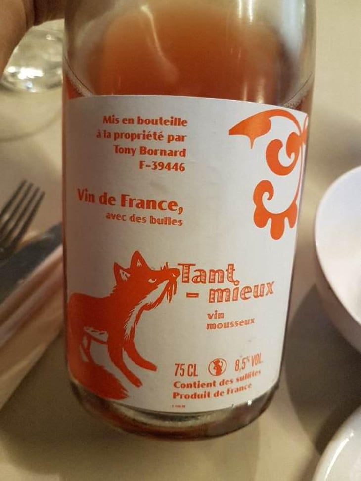 Tant Mieux - Domaine Bornard - Tony Bornard 