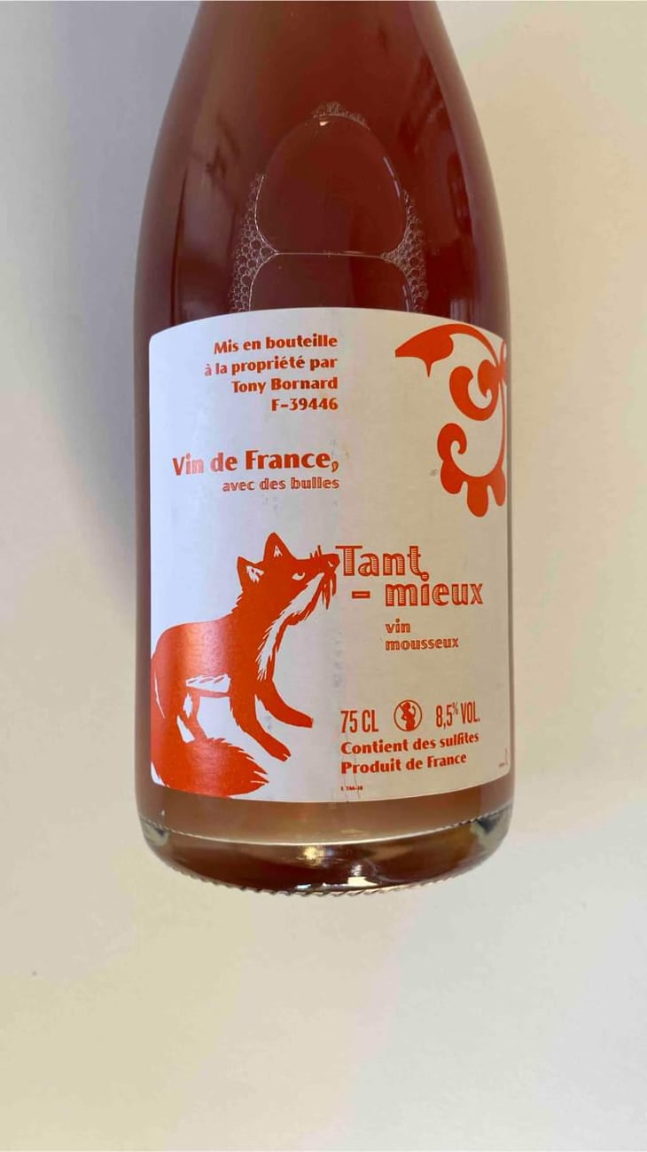 Tant Mieux - Domaine Bornard - Tony Bornard 