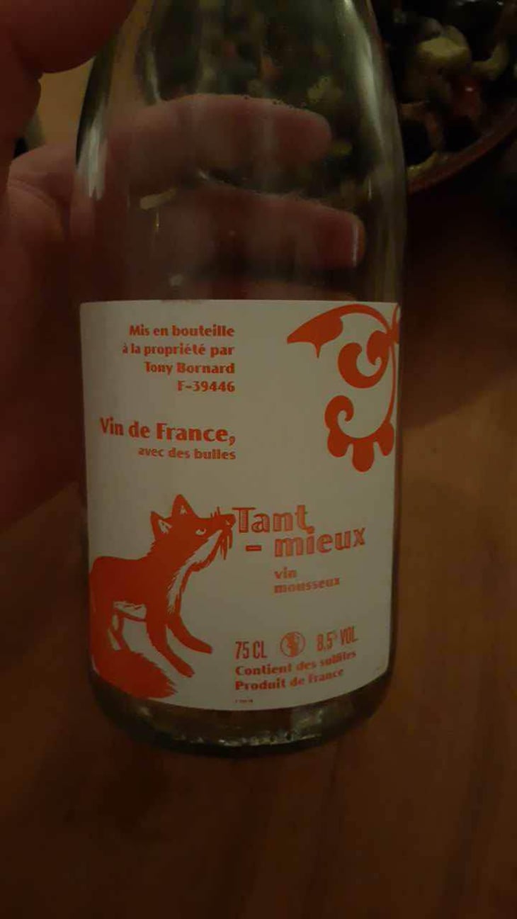 Tant Mieux - Domaine Bornard - Tony Bornard 