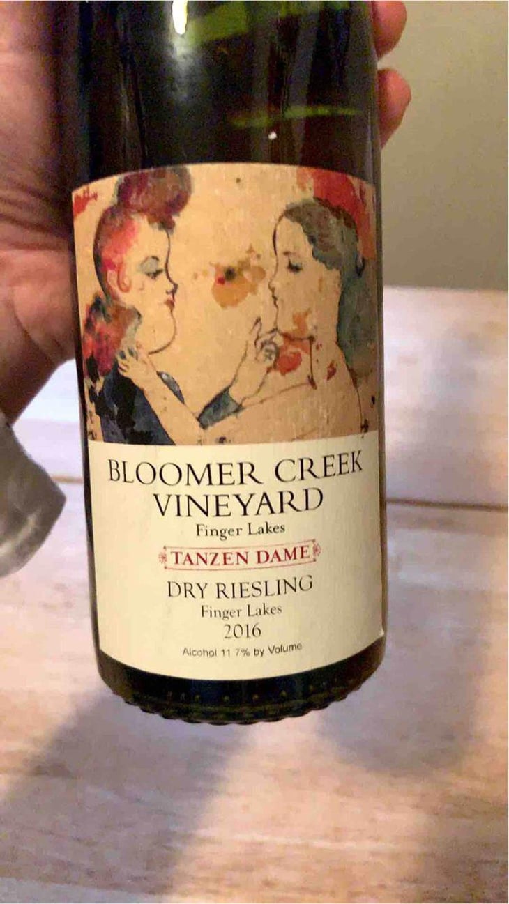 Tanzen Dame Morehouse Road Vineyard 1st Harvest - Bloomer Creek Vineyard - Kim Engle & Debra Bermingham 