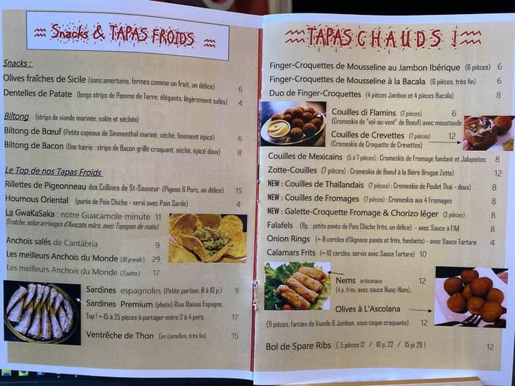 Tapas Chauds Et Froids - Saka 20 - 499039