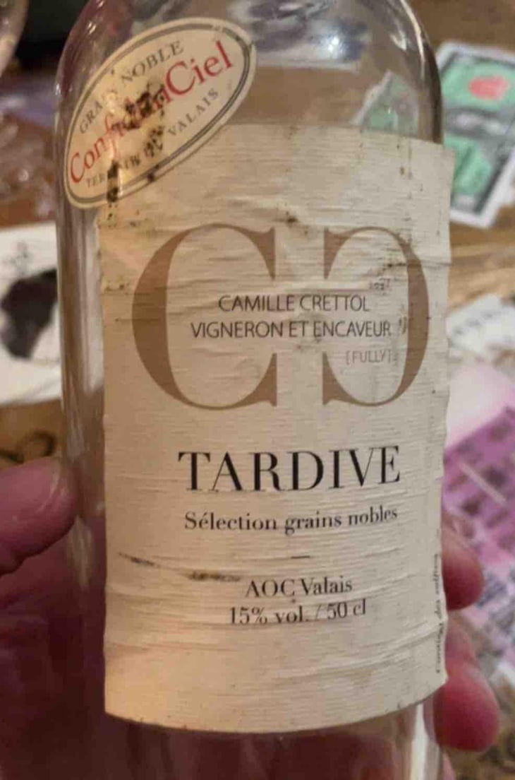 Tardive du valais - Camille Crettol - Camille Crettol -2016