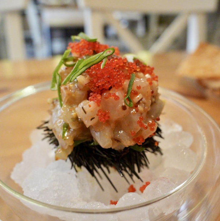 Tartar De Gamba Y Erizos De Mar - El Taller - 757086