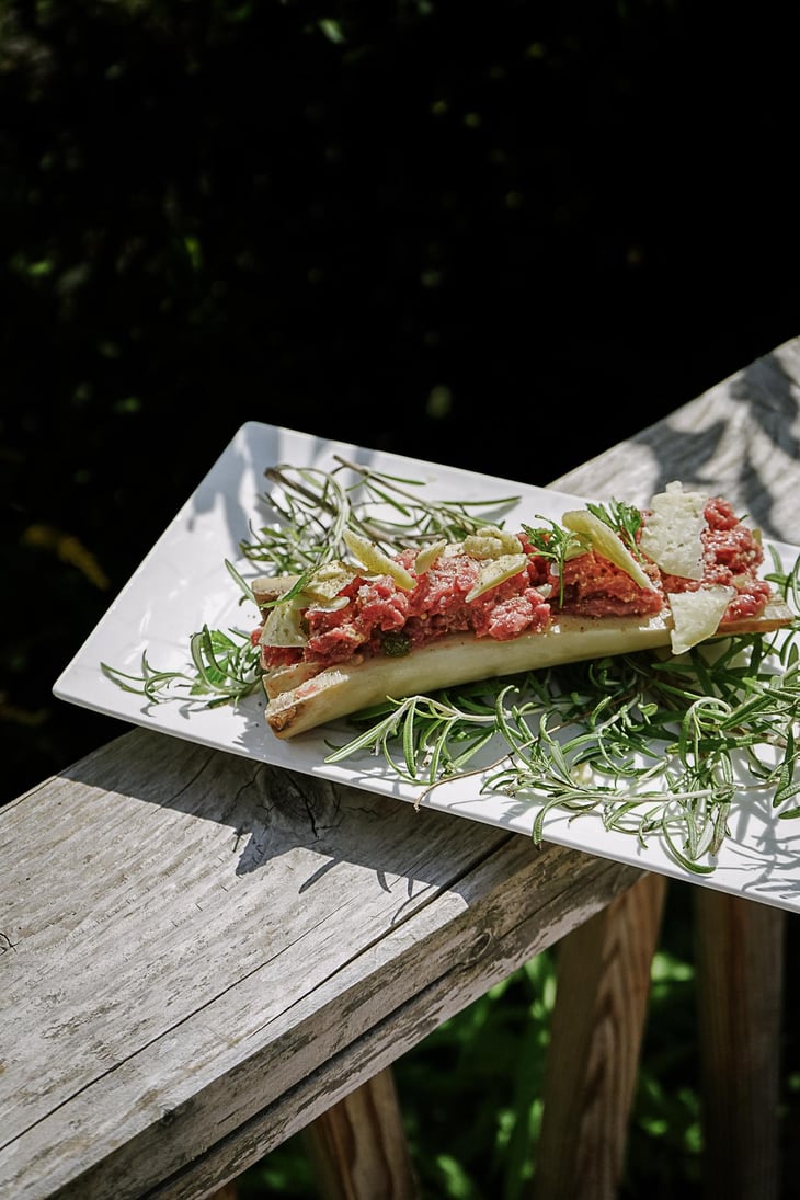 Tartare De Boeuf Du Mont-Blanc - La Braise - Chamonix - 801432
