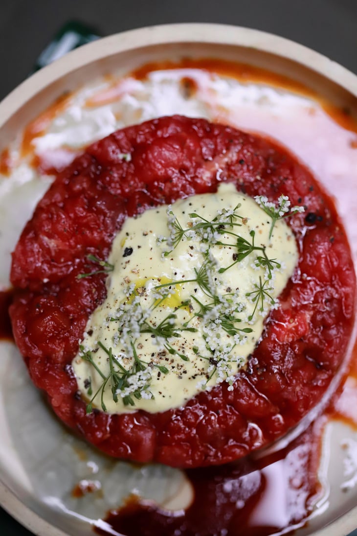 Tartare De Bœuf, Ail Des Ours, Fleurs. - Titulus - 623222