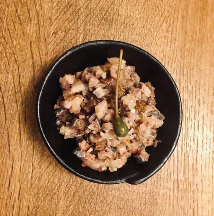 Tartare De Hareng Fumé Aux Baies Roses - En Attendant Septembre - 579574