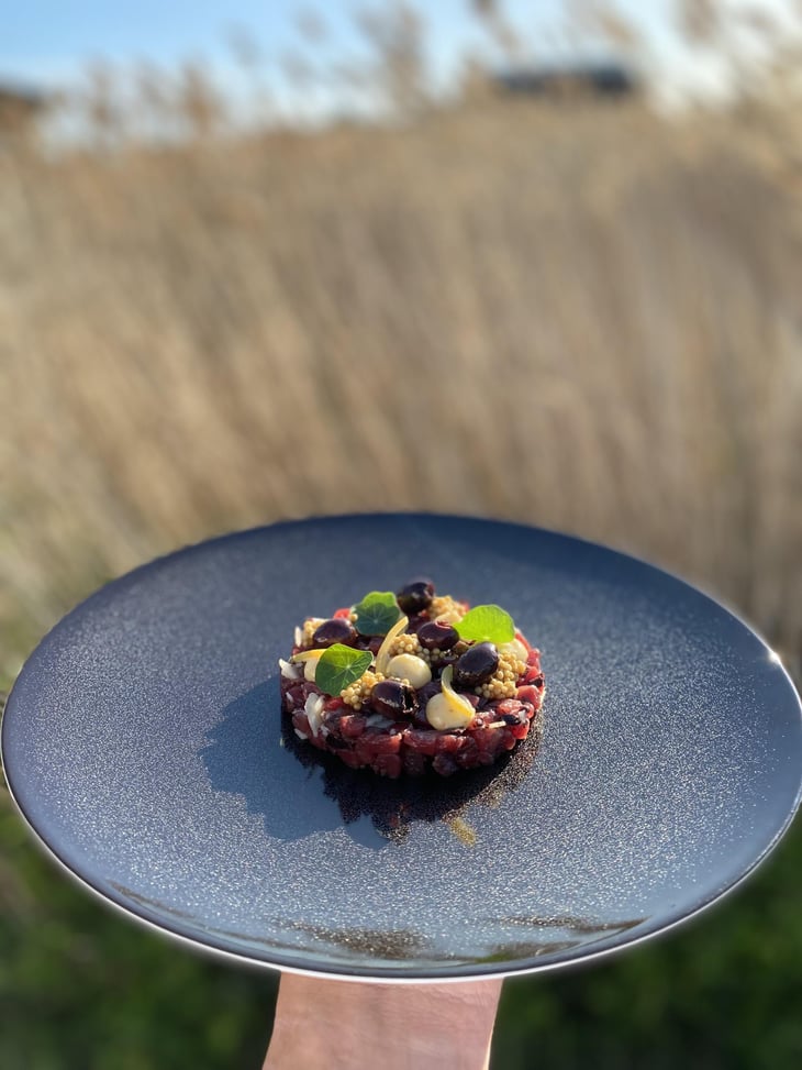 Tartare De Taureau - Hotel les Arnelles restaurant la Pampa - 792289