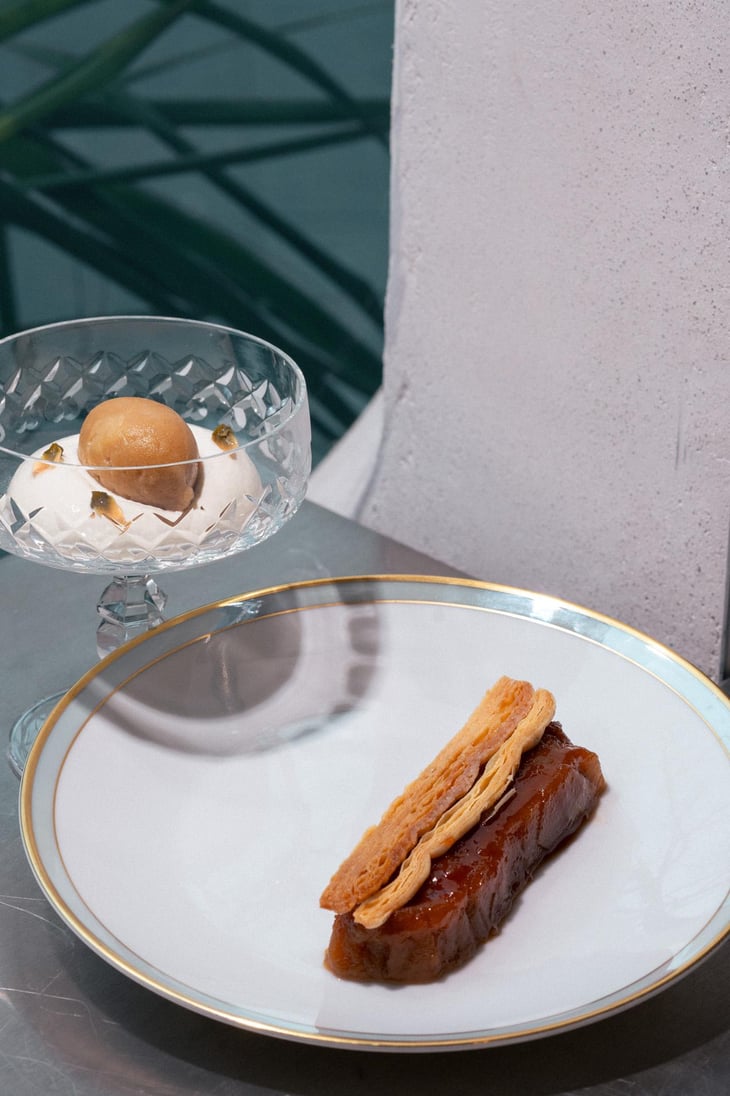 Tarte Tartin Mit Apfel Sorbet & Kiefernzapfen - Pars - 739794