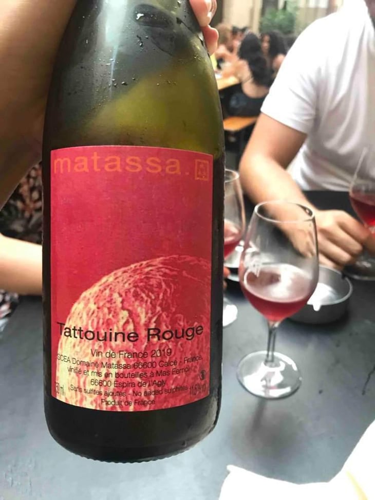 Tattouine Rouge - Domaine Matassa - Tom Lubbe -2019