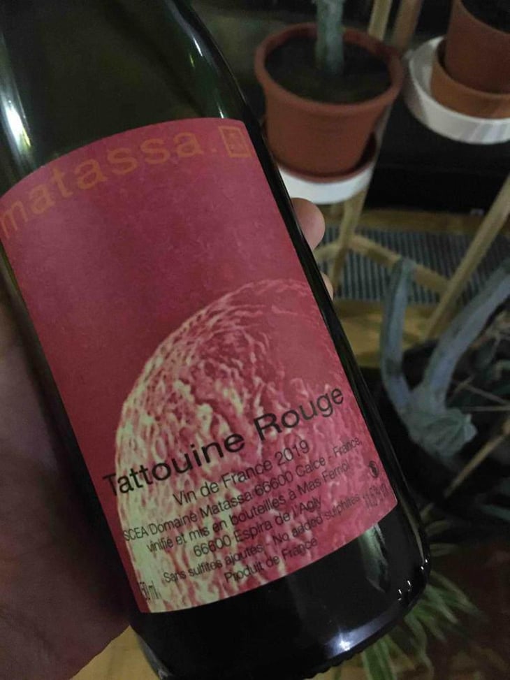 Tattouine Rouge - Domaine Matassa - Tom Lubbe -2019