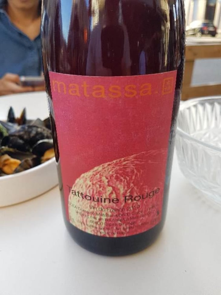 Tattouine Rouge - Domaine Matassa - Tom Lubbe -2019