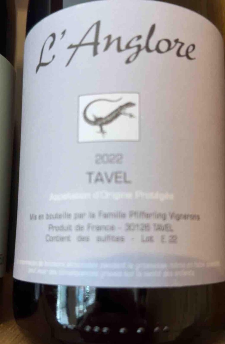 Tavel - L'Anglore - Éric, Thibault & Joris Pfifferling 