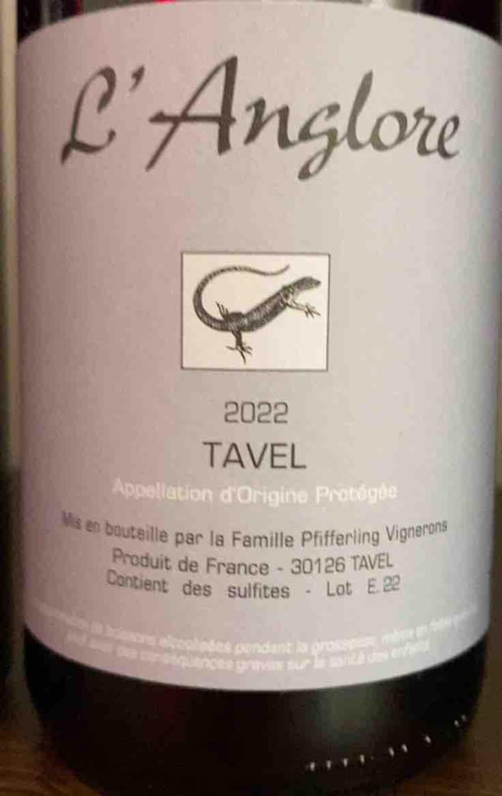 Tavel - L'Anglore - Éric, Thibault & Joris Pfifferling 