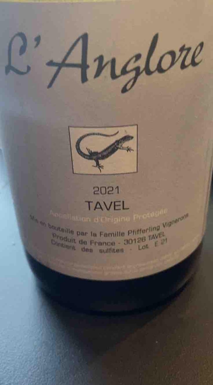 Tavel - L'Anglore - Éric, Thibault & Joris Pfifferling 