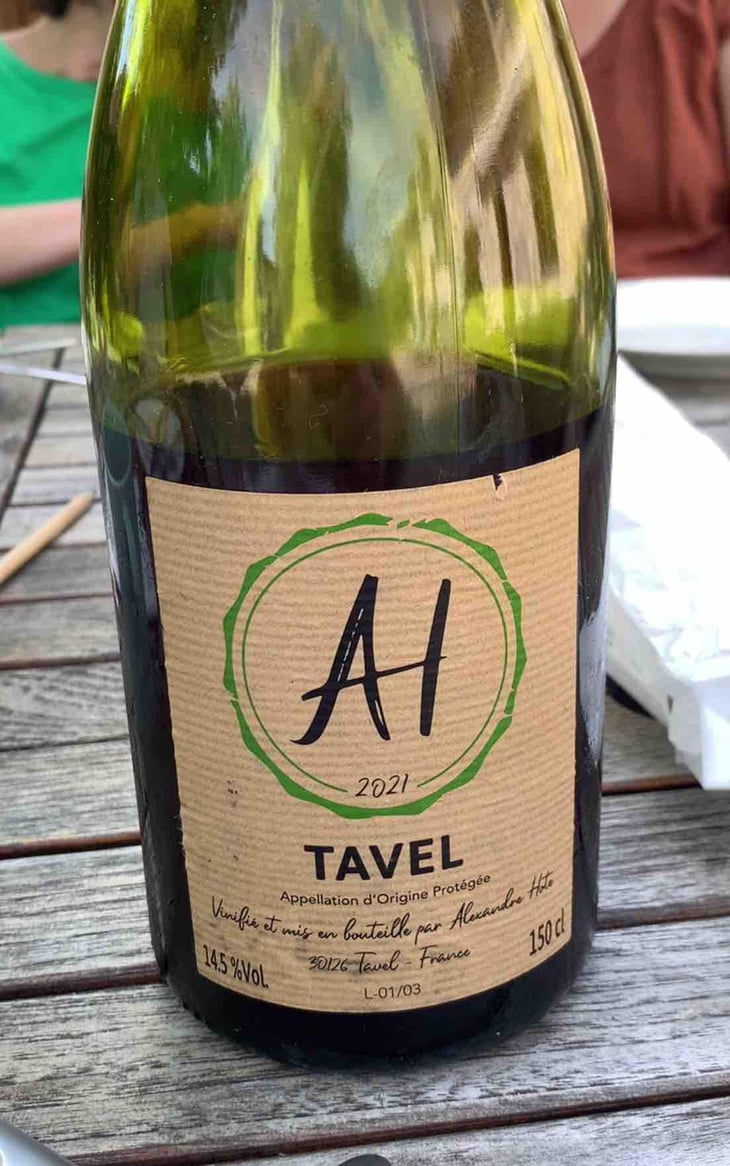 Tavel Nature - Domaine Alexandre Hote - Alexandre Hote 