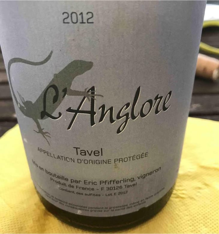 Tavel - L'Anglore - Éric, Thibault & Joris Pfifferling 