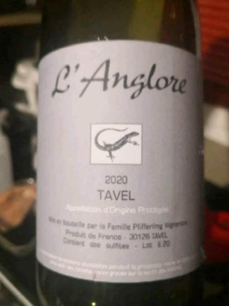 Tavel - L'Anglore - Éric, Thibault & Joris Pfifferling 