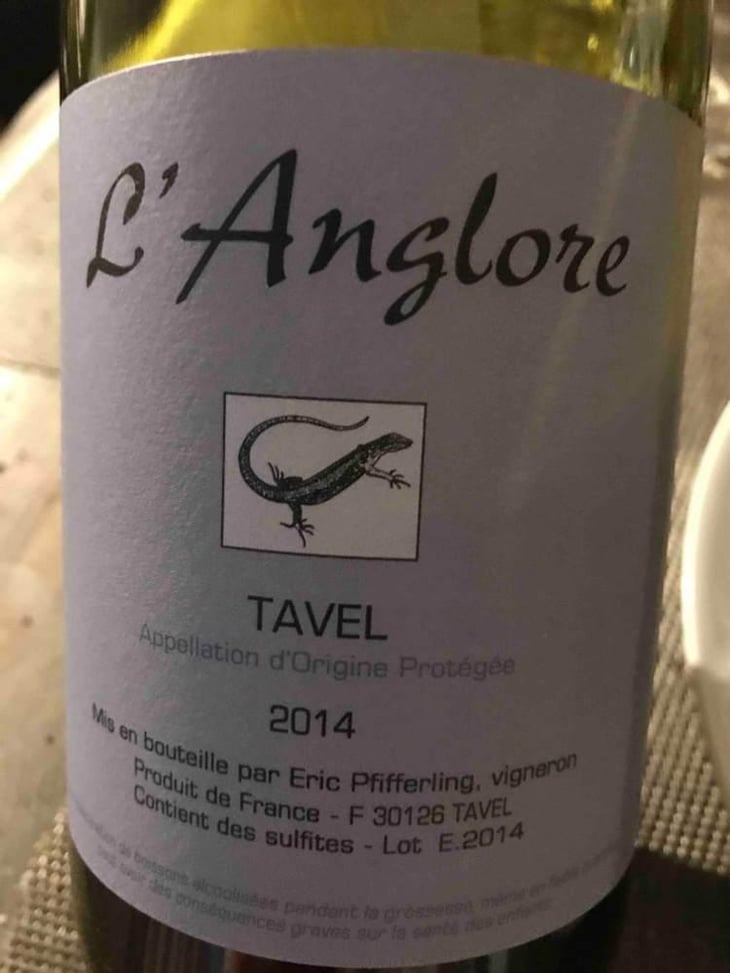 Tavel - L'Anglore - Éric, Thibault & Joris Pfifferling 