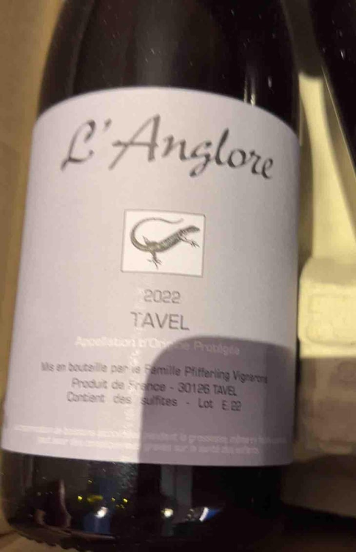 Tavel - L'Anglore - Éric, Thibault & Joris Pfifferling 