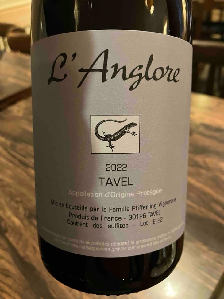 Tavel - L'Anglore - Éric, Thibault & Joris Pfifferling 