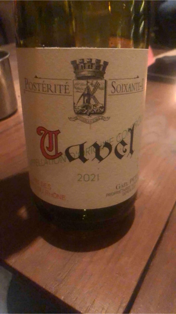 Tavel - Les falaises de Braise - Gaël Petit -2023