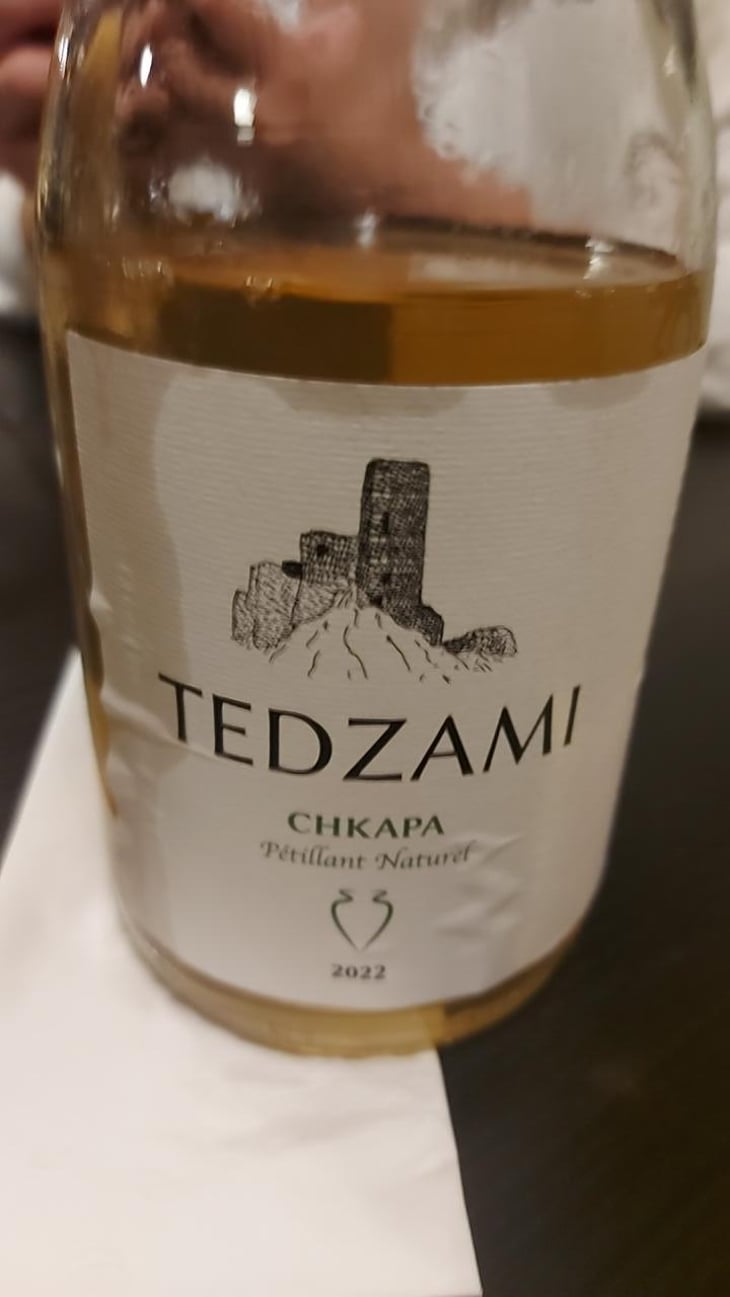 Chkapa Pétillant Naturel - Tedzami Wines - Giorgi Malatsidze -2022
