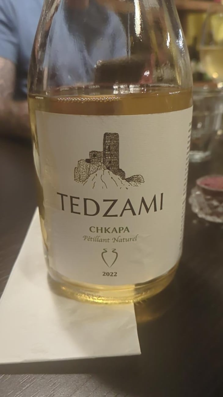 Chkapa Pétillant Naturel - Tedzami Wines - Giorgi Malatsidze -2022