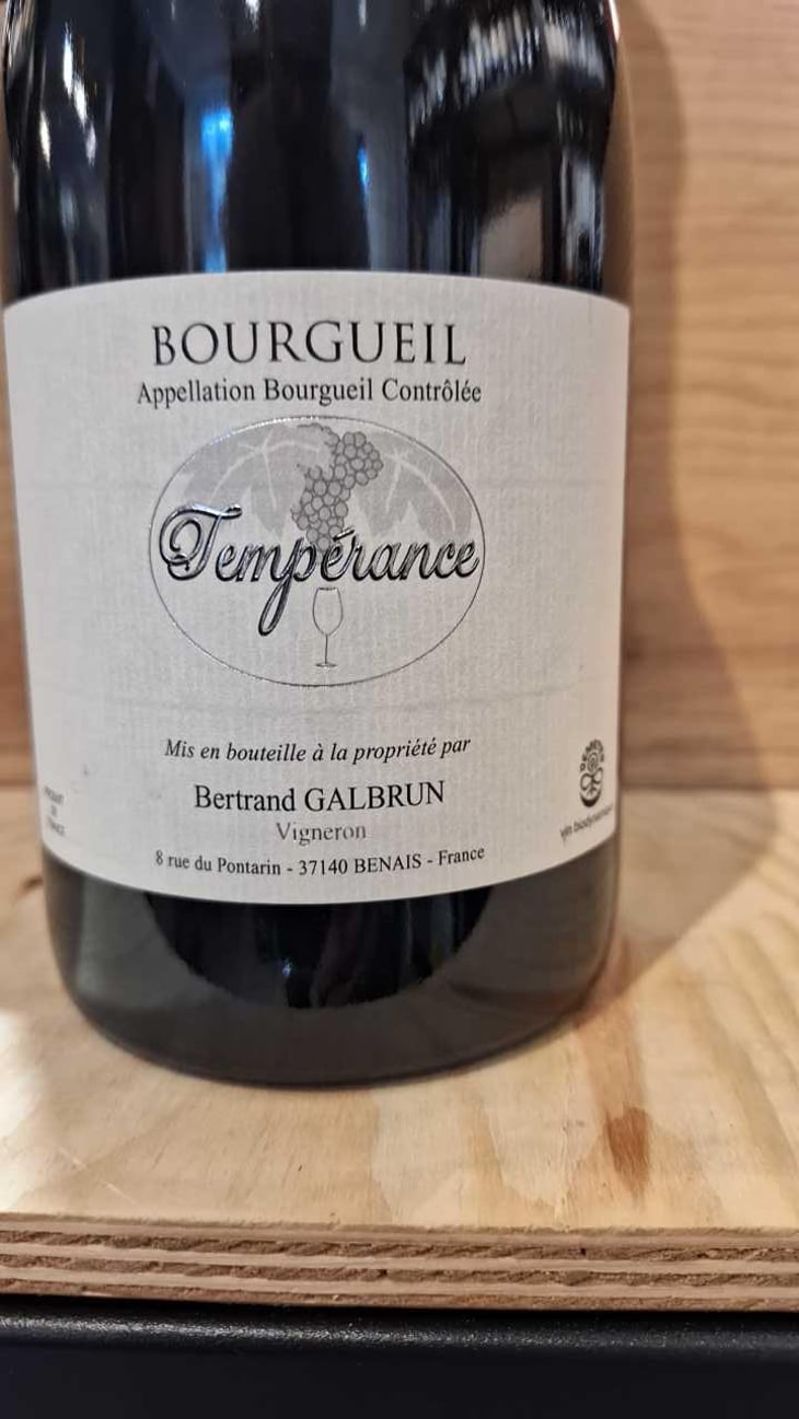 Tempérance - Bertrand Galbrun - Bertrand Galbrun -2016