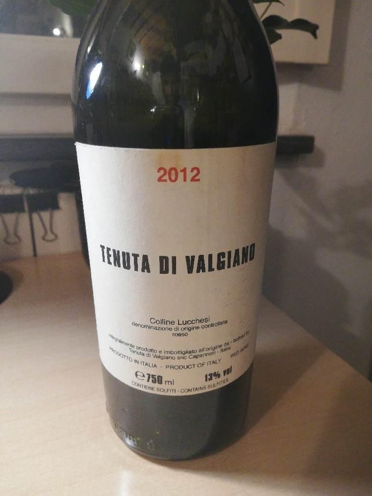 Tenuta di Valgiano Rosso - Tenuta di Valgiano - Laura di Collobiano & Moreno Petrini -2012