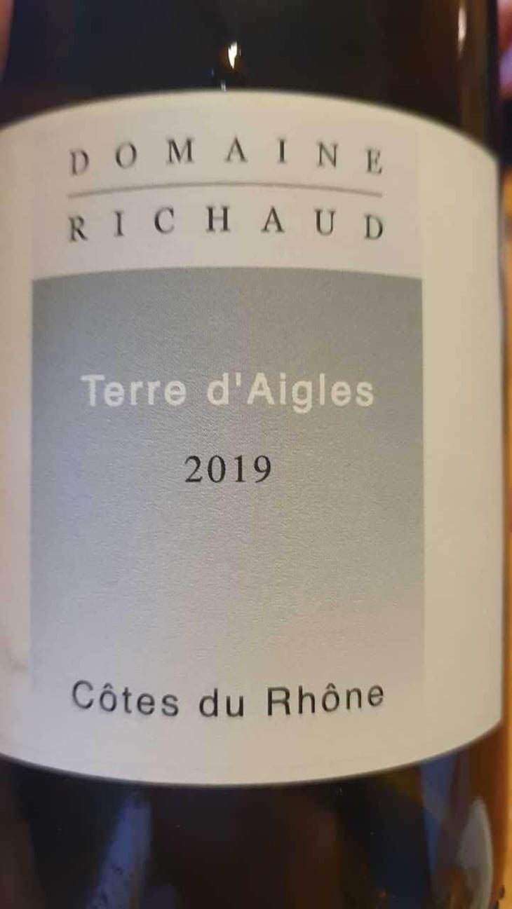 Terre d'Aigles - Domaine Marcel Richaud - Marcel Richaud -2024