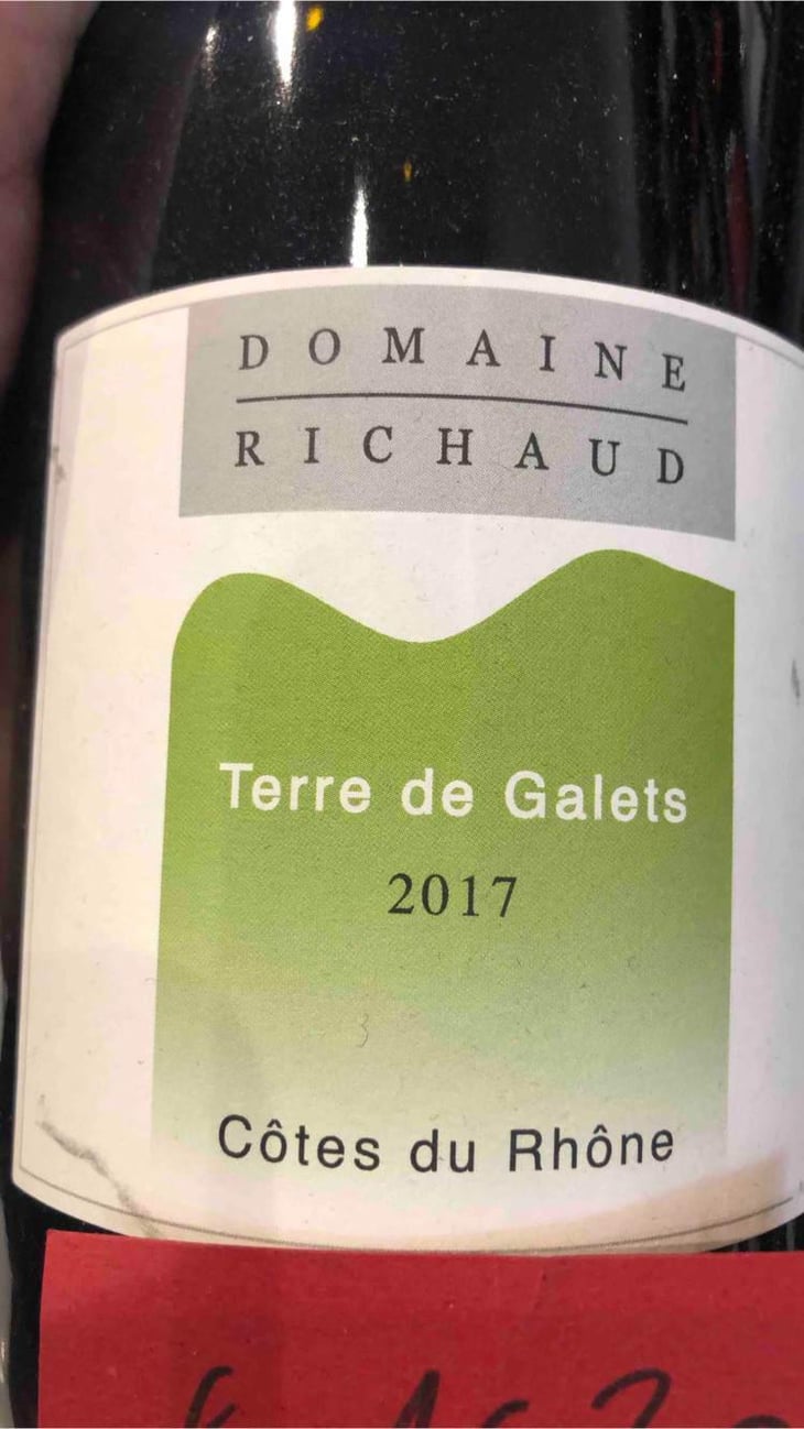 Terre de Galets - Domaine Marcel Richaud - Marcel Richaud -2016