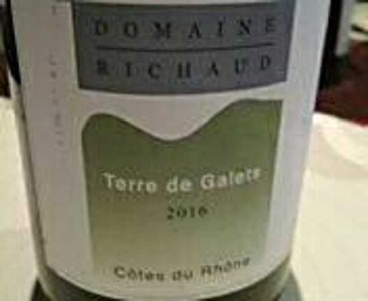 Terre de Galets - Domaine Marcel Richaud - Marcel Richaud -2016